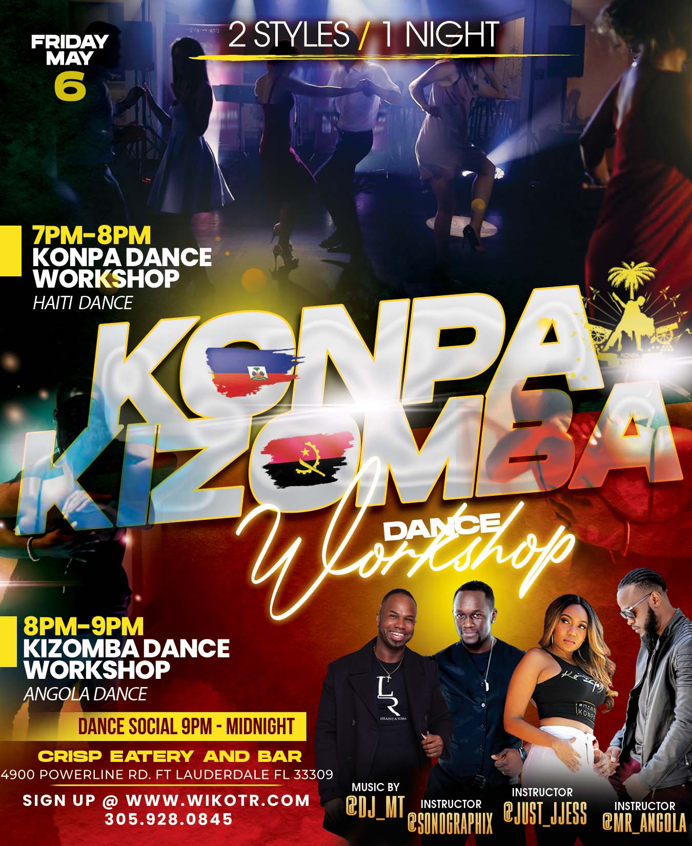 Kizomba and konpa