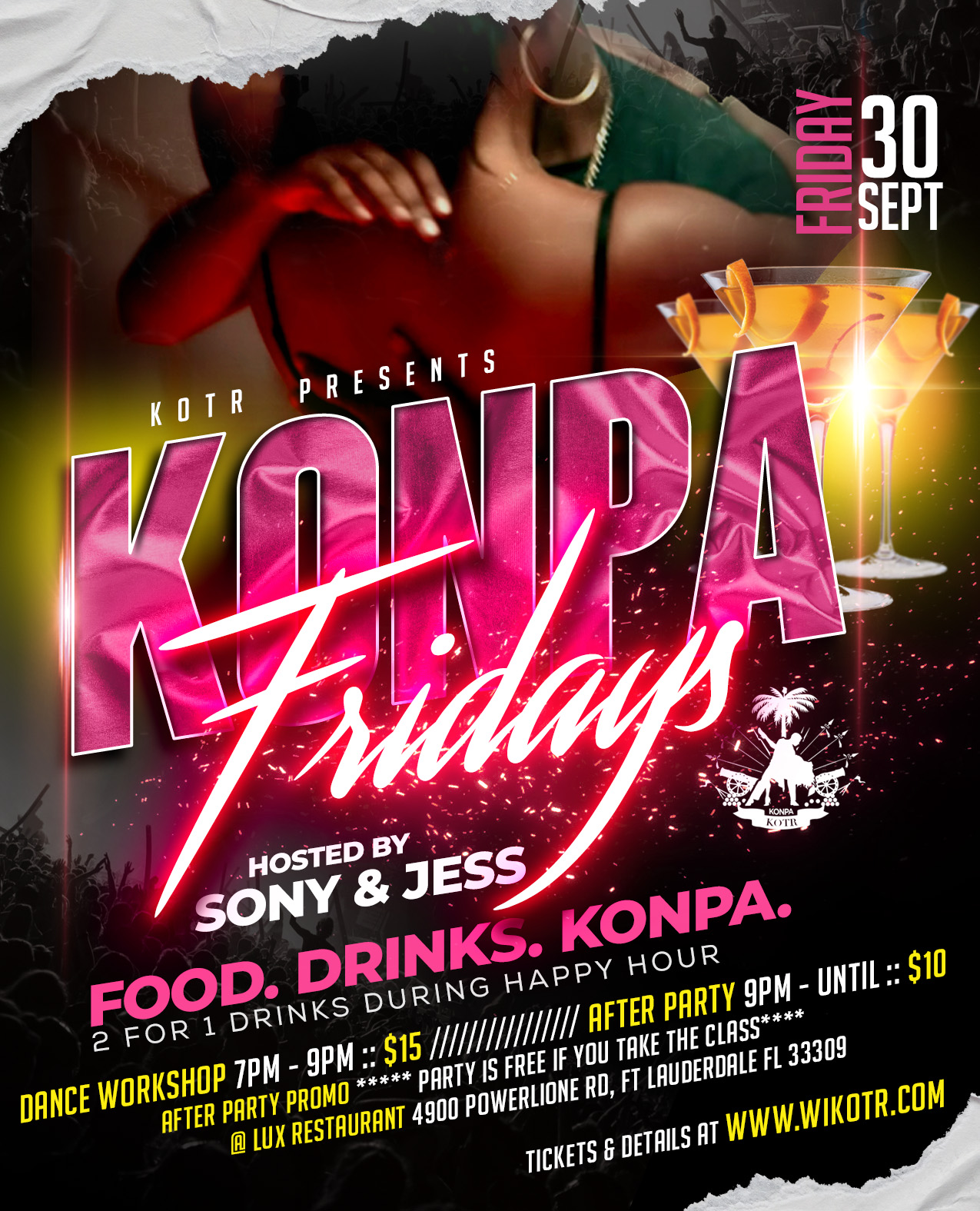 Konpa this Friday in Broward