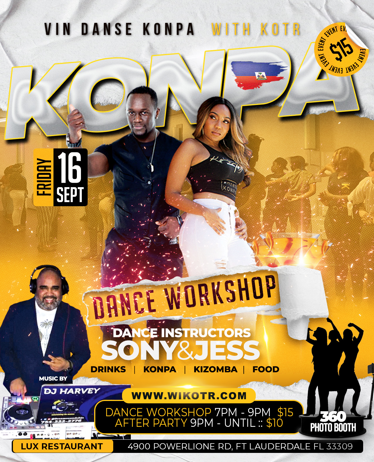 Learn how to dance konpa in broward