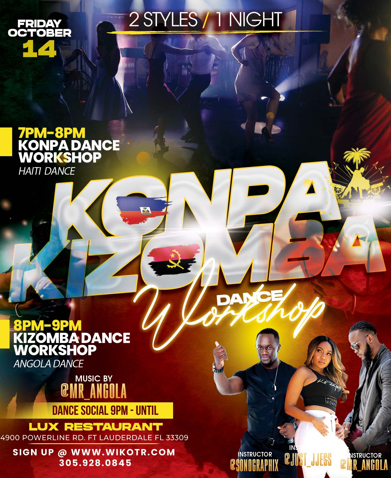 konpa & kizomba night