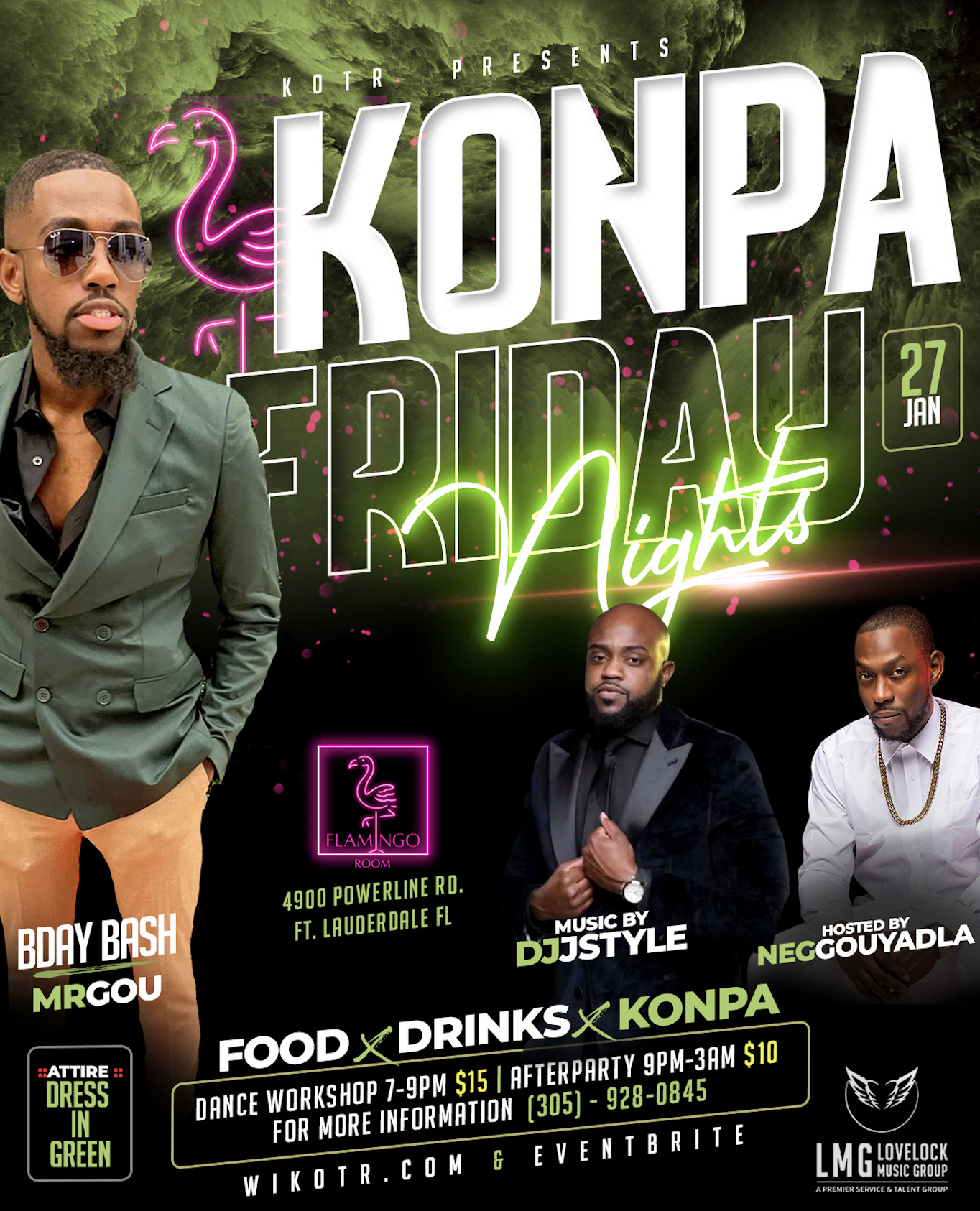 Konpa Fridays with KOTR