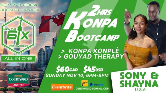 Experience Konpa in Toronto, Canada – Kiz’n The 6ix Weekend Brings Dance to Life!