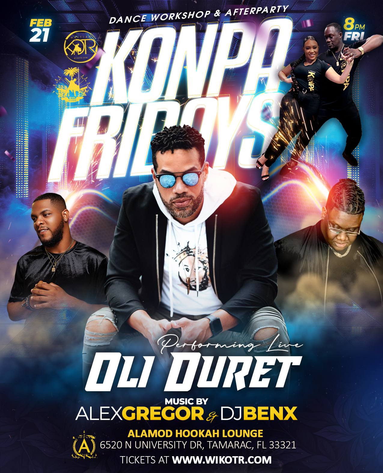 Konpa Fridays Oli Duret