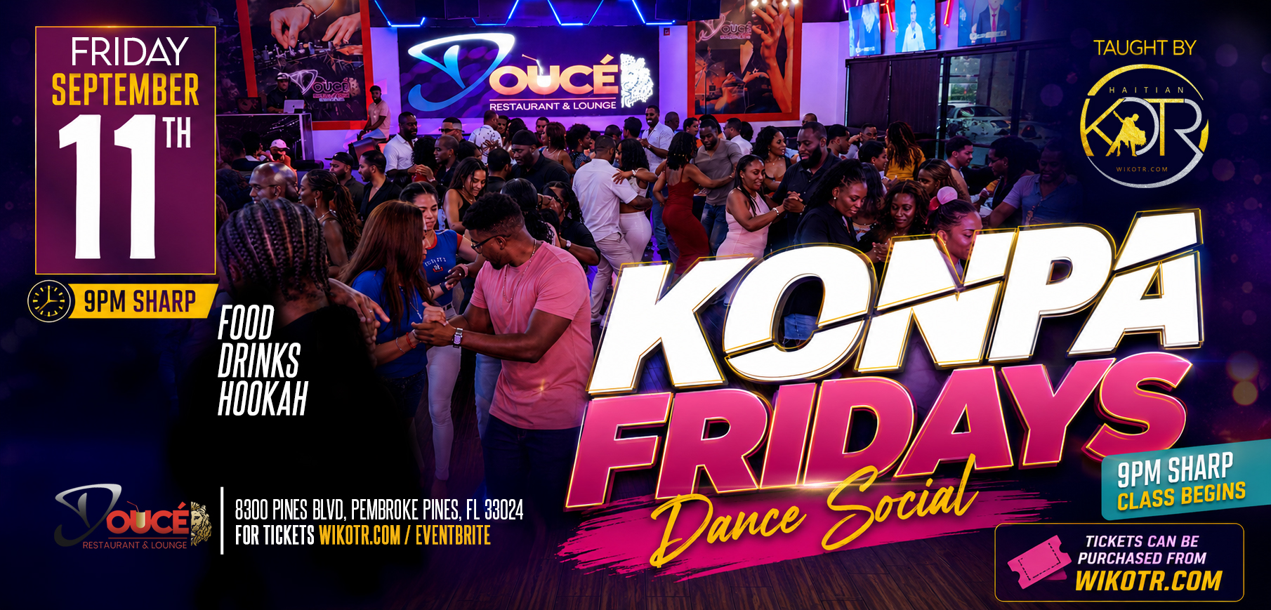 Konpa Fridays at Douce