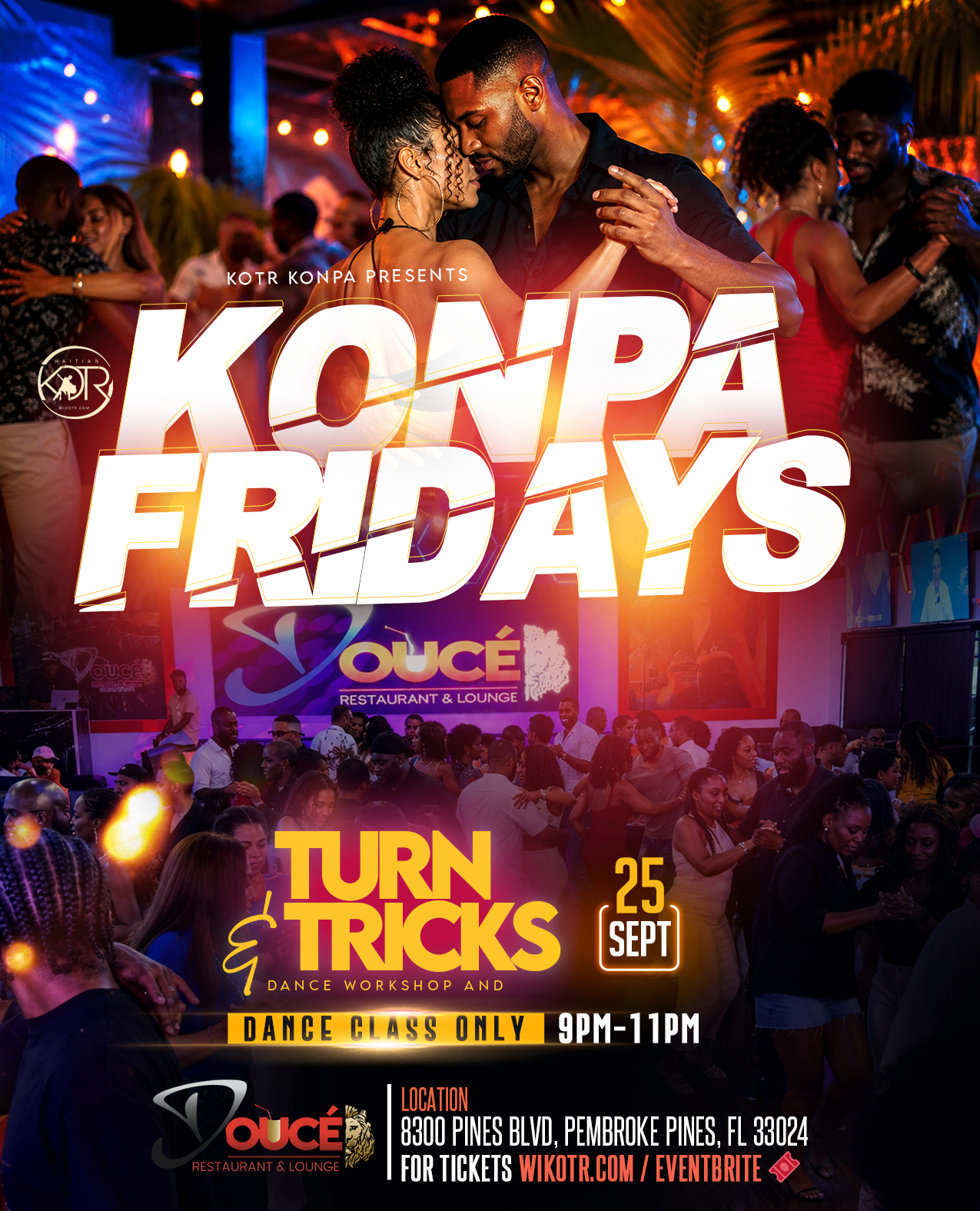 Konpa Fridays Turn and Tricks