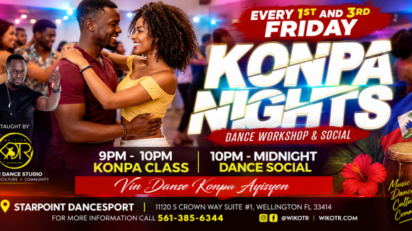 Konpa in Palm Beach: Learn Haitian Konpa Dance with KOTR Dance Studio Konpa in Palm Beach: Learn Haitian Konpa Dance with KOTR Dance Studio