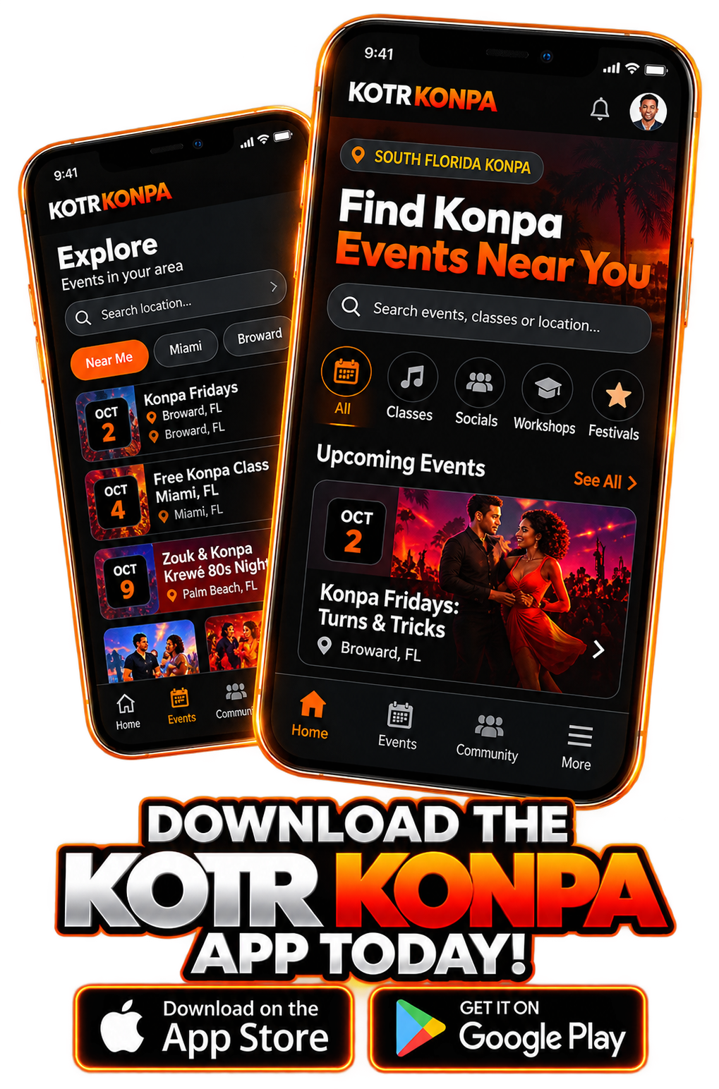 Konpa Dance App